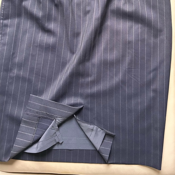 FRANCO MIRABELLI pinstriped sheath dress - Picture 9 of 10